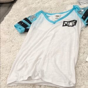 Victoria secret pink v neck with sequins